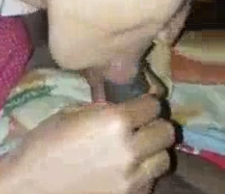 Free Desi sex blog video of innocent Indian girl sucking dick