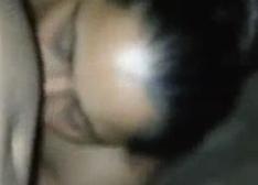 Mature Desi aunty sucking cock of her house owner