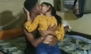 Ponytail Dehati GF sex MMS with her boyfriend